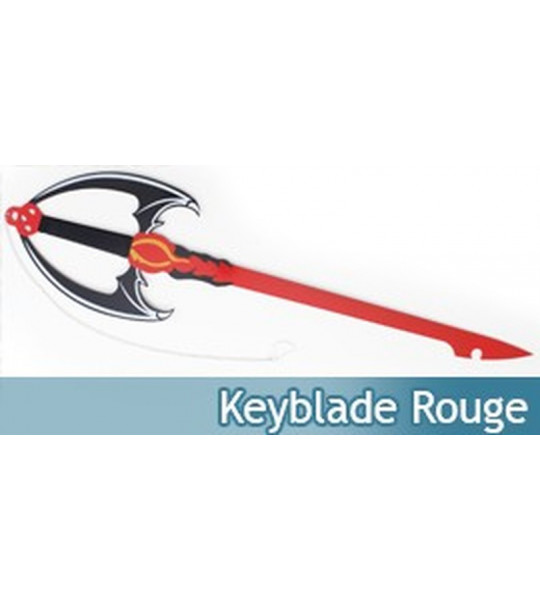 Keyblade Rouge Epee Acier Replique