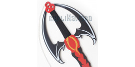 Keyblade Rouge Epee Acier Replique