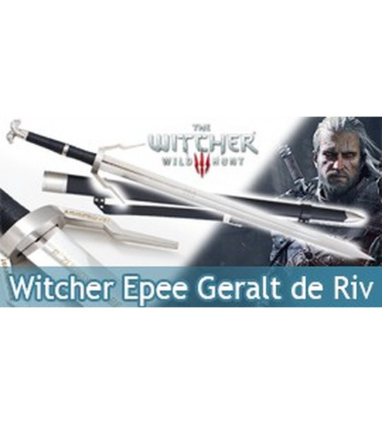 The Witcher Epee Geralt de Riv Repliqe Sabre Wolf
