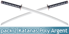 Pack 2 Katanas en...