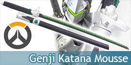 Overwatch Katana en Mousse...