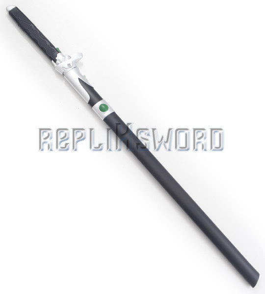 Katana Mousse Lame Oni Genji – Réplique Épée Ninja Overwatch, Sabre Cosplay Avec Fourreau ABS, Idéal Pour Combat Et Représentation