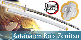 Demon Slayer Katana en Bois...