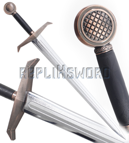 Épée Médiévale Excalibur En Polypropylène - Épée Entraînement Combat 95 Cm