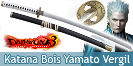 Katana en Bois Yamato Epée...