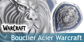 Warcraft Bouclier Acier...