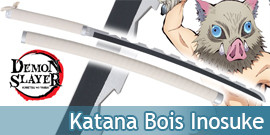 Demon Slayer Katana en Bois...