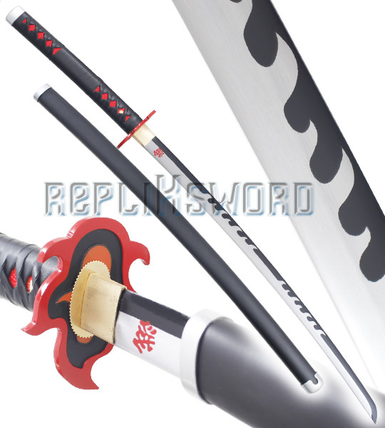 Achat Sabre Tanjiro Coupant, Katana Demon Slayer Practical - Repliksword