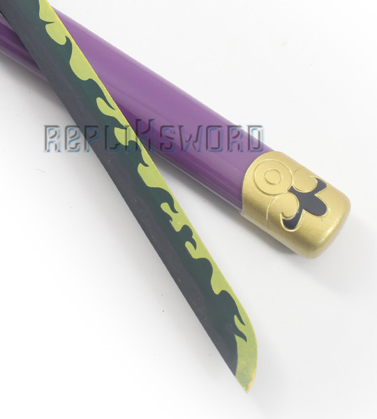 Sword Warrior Épée Roronoa Zoro Épée 104cm Épée en Bois, Katana en Bois
