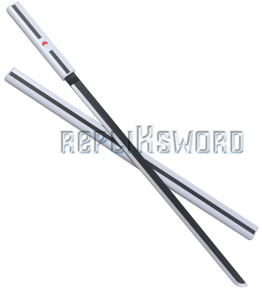 Katana Décoratif En Bambou De Sasuke Uchiha - 102 Cm - Naruto - Objet De Collection