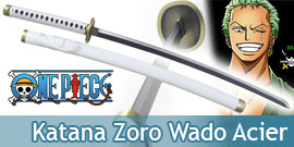 Katana Zoro One piece - Articles sur les mangas - Magasin Airsoft,  répliques et vêtements militaires avec stock réel et expéditions en 24  heures ouvrables.