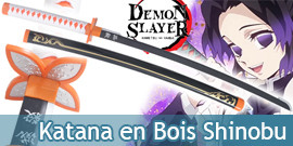 Demon Slayer Katana en Bois...