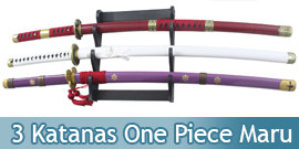 Pack 3 Katanas Tranchants...