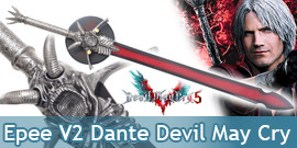 Devil May Cry 5 Epee Rebellion Dante Sabre Replique Epee Devil May Cry V