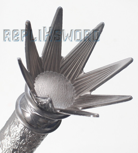 Porte-clés épée Devil May Cry - Argent 925 - Réveil De Dante - Fait Main Artisanat