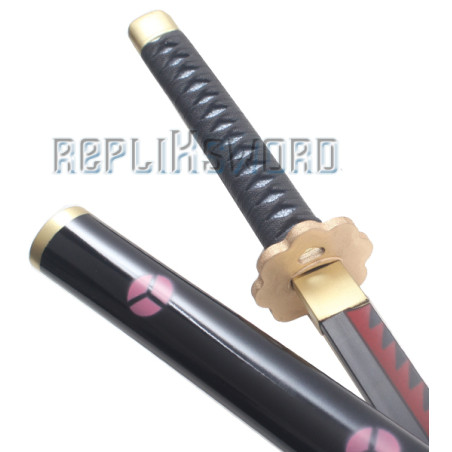 Katana de Roronoa Zoro (Shusui) - One Piece - Lame en Acier Katana de Roronoa Zoro (Shusui) - One Piece - Lame en Acier