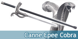 Canne Epee Cobra Serpent...
