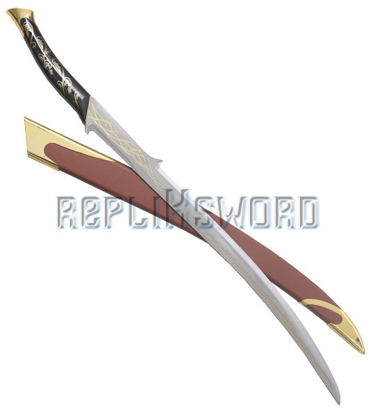 Épée Arwen Polypropylène Noir - 84,8 Cm, Costume Et Combat Léger