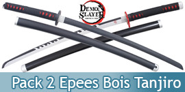 Katana bois de Sanemi Demon Slayer - Boutique en ligne - RMC