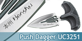 Honshu Push Dagger Couteau...