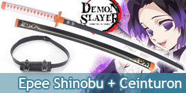 Demon Slayer Katana en Bois...