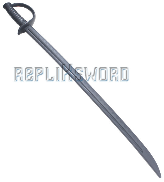 Épée D'Entraînement Pirate En Polypropylène - 76.5cm - Noir - Pour Arts Martiaux Et Combat Sûr