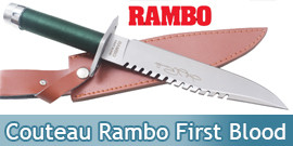 Couteau Rambo Poignard...