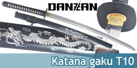 Danzan Katana de Coupe Sabre Gaku Epee Japonais Epee Entrainement - Lame T10