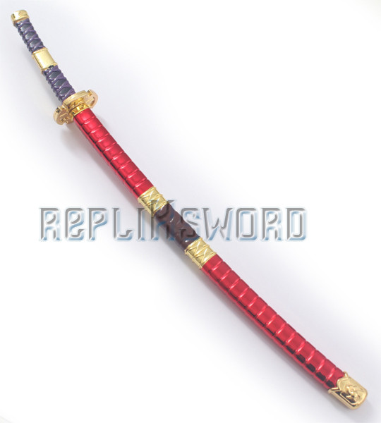 Katana Kitetsu De Zoro (One Piece) En Polypropylène - 105cm, Avec Fourreau, Pour Entraînement Au Combat