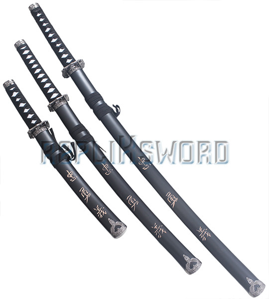 Épées En Bois Type Katana Ninja - Pour Déguisement, Décoration Ou Initiation Aux Arts Martiaux