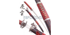 Katana Set 3 - Dragon Red Edition