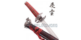 Katana Set 3 - Dragon Red Edition