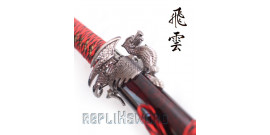 Katana Set 3 - Dragon Red Edition