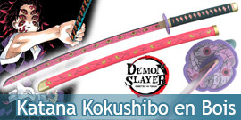 Demon Slayer Katana en Bois...