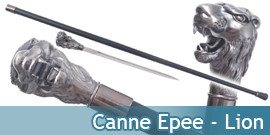Canne Epee Lion Canne de...