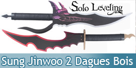 Pack 2 Dagues Solo Leveling...