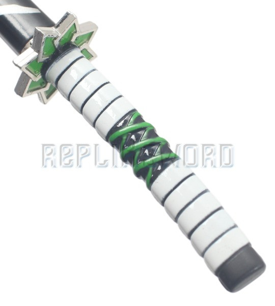 Épée Sanemi - Katana Nichirin vert de Sanemi Shinazugawa (Bois - Compatible cosp Épée Sanemi - Katana Nichirin vert de Sanemi Shinazugawa (Bois - Compatible cosp