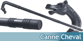 Canne Cheval Canne de...