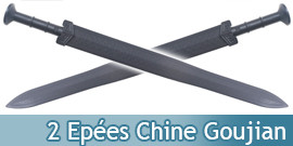 Pack 2 Épées chinoises...