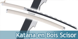 Katana en Bois Scisor –...