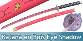 Katana en Bois Eye Shadow