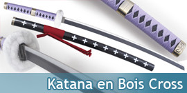 Katana en Bois Cross