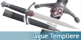 Dague Templière - Couteau...