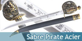 Sabre Pirate Acier Epee...