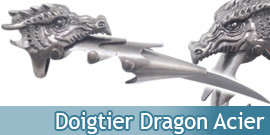 Doigtier Acier Fantasy...
