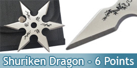 Shuriken Dragon Silver...