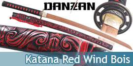 Danzan Katana Red Wind en...