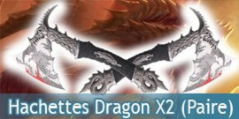 Hachette Dragon X2 Fantasy Hache