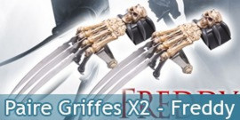 Paire Griffes X2 - Freddy