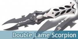 Couteau Double Lame Scorpion Master Cutlery